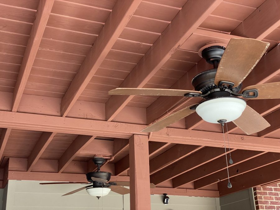 NEW DECK CEILING WITH A RED STAIN Preview Image 2