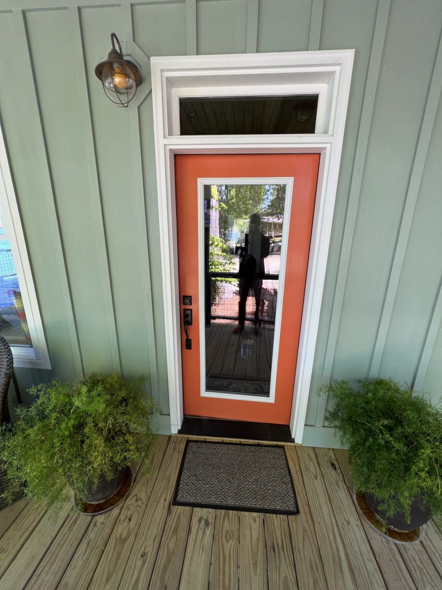 Front Door Painted bright red Preview Image 2