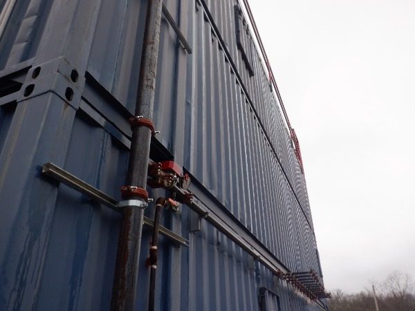 worn paint on metal structure Preview Image 3