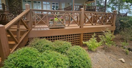 Lakehouse Deck Paint Refresh