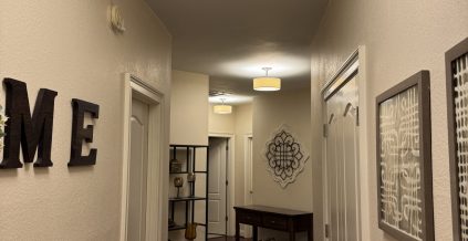 Residential Ceiling Refinishing Project