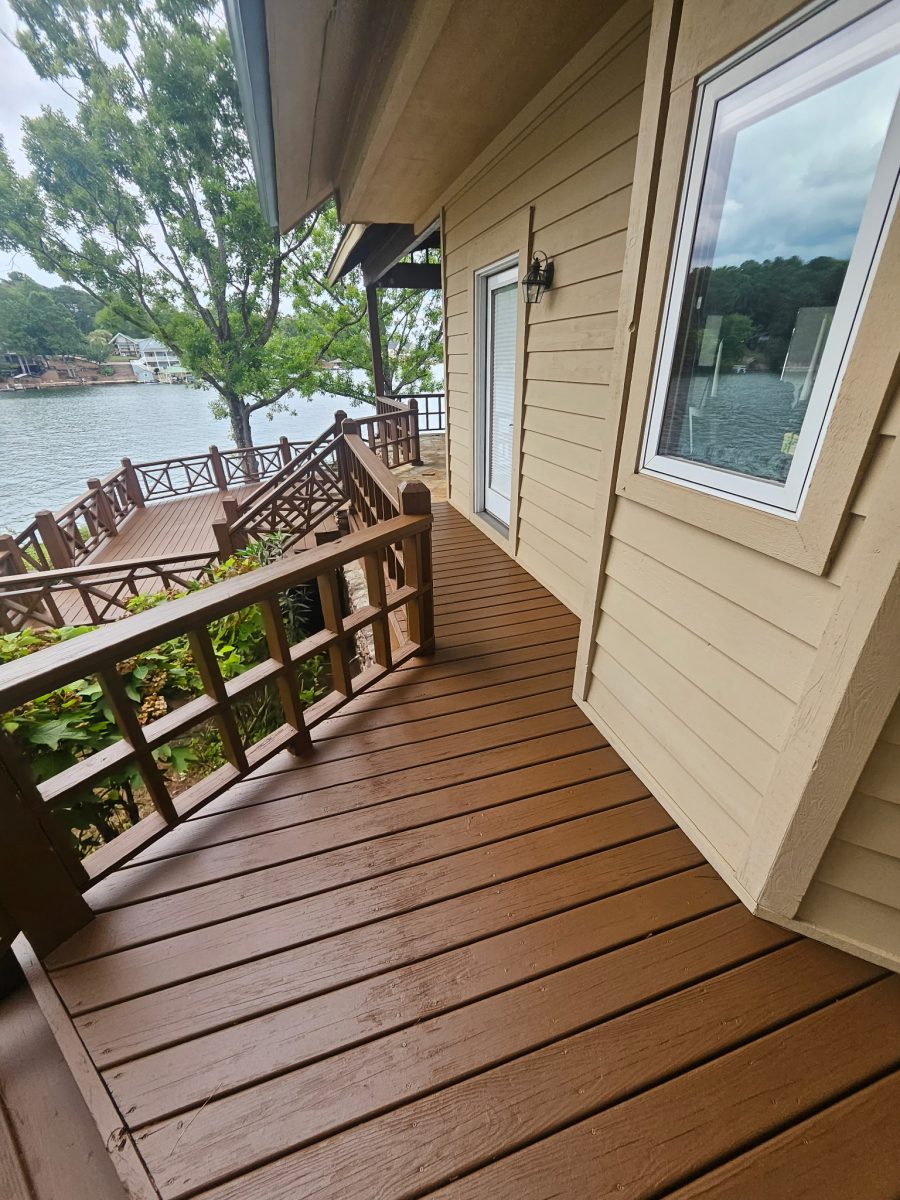 wooden deck against side of house Preview Image 6