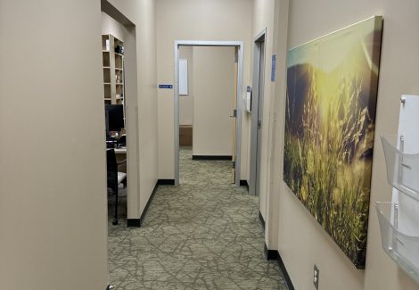 NEW BUSINESS OFFICE HALLWAY