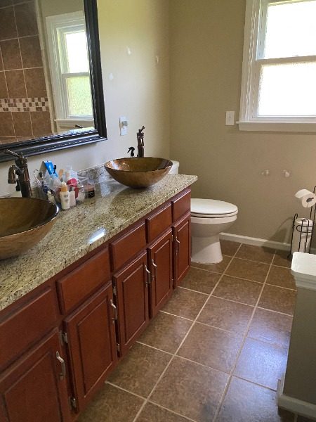 Painting Bathroom Cabinets (Before) Preview Image 1