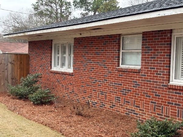 brick house exterior with white trim Preview Image 7