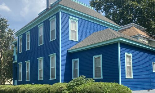 Right Rear of Residence