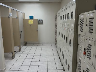 New Walls Around Lockers