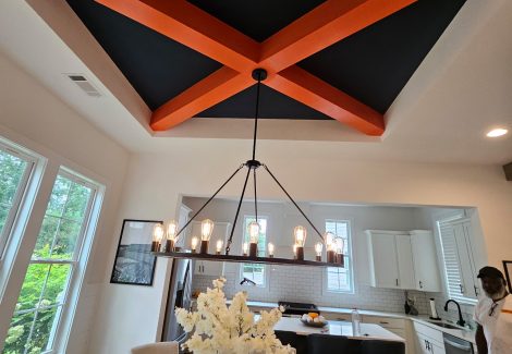 Game Room Custom Paint Project