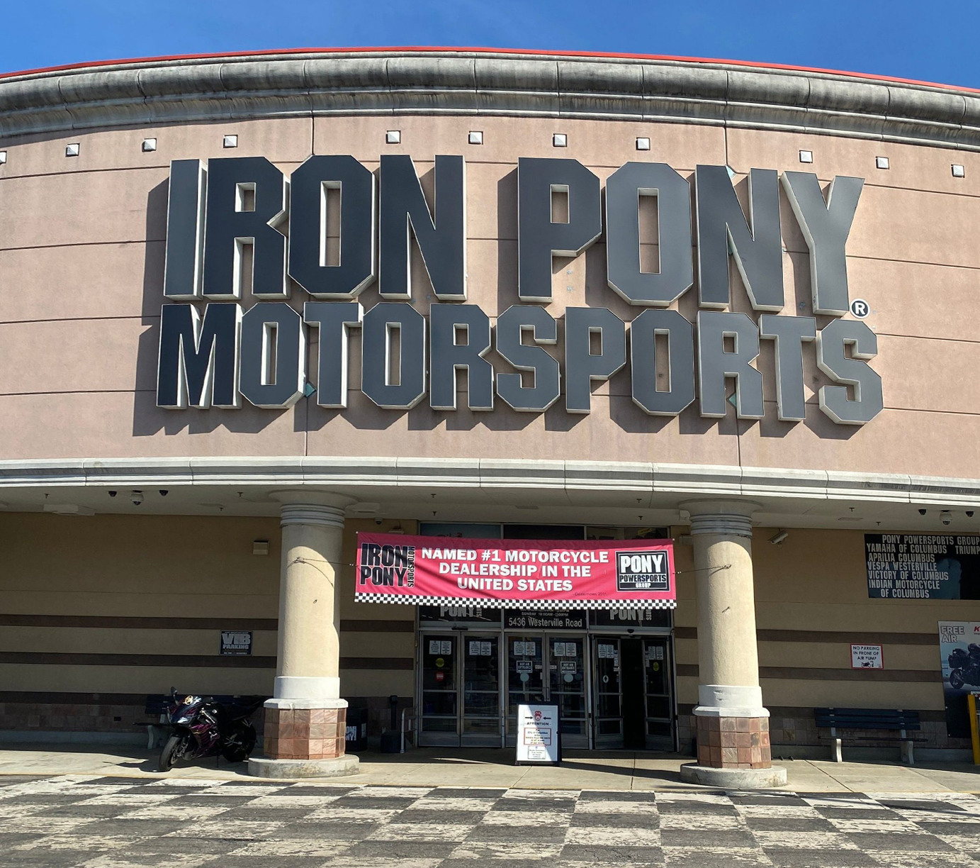 Iron Pony Main Entrance | Westerville, OH Before