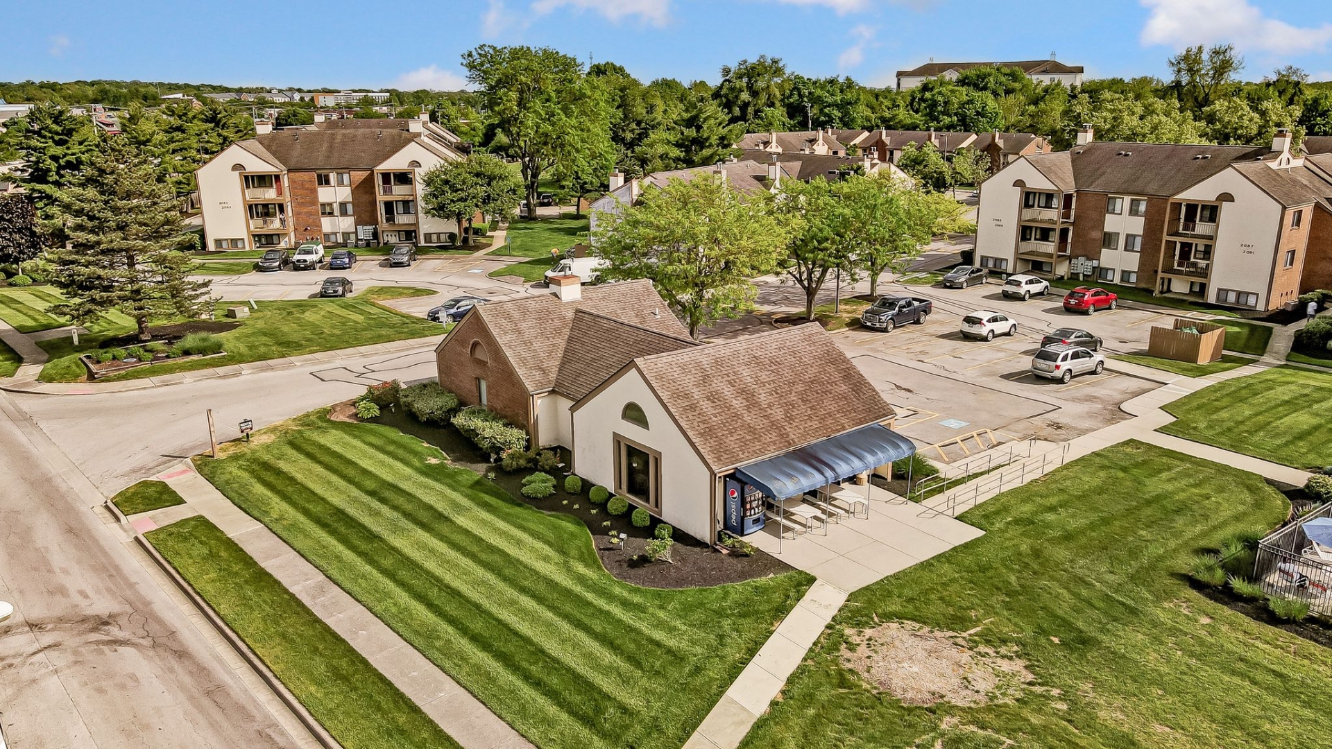 Stoney Creek Apartments Exterior Painting and Building Repairs Case Study Before