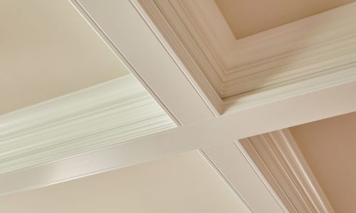 Crown molding ceiling feature