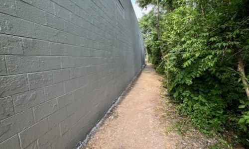 Graffiti Removal After Photo