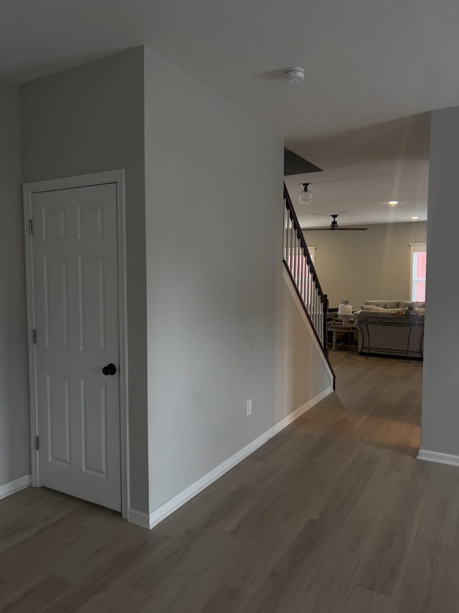 Johnstown interior makeover before photo of hallway Preview Image 2