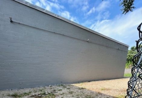 Columbus Graffiti Removal Case Study Side Wall After Photo (2)