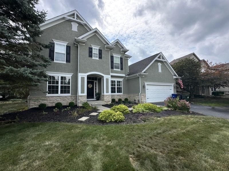 painted house exterior with white trim Preview Image 1
