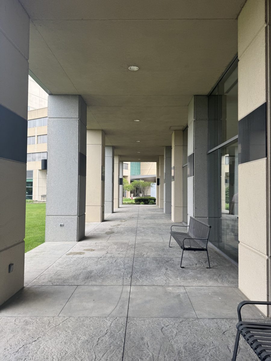 highrise building exterior corridor before paint update Preview Image 5