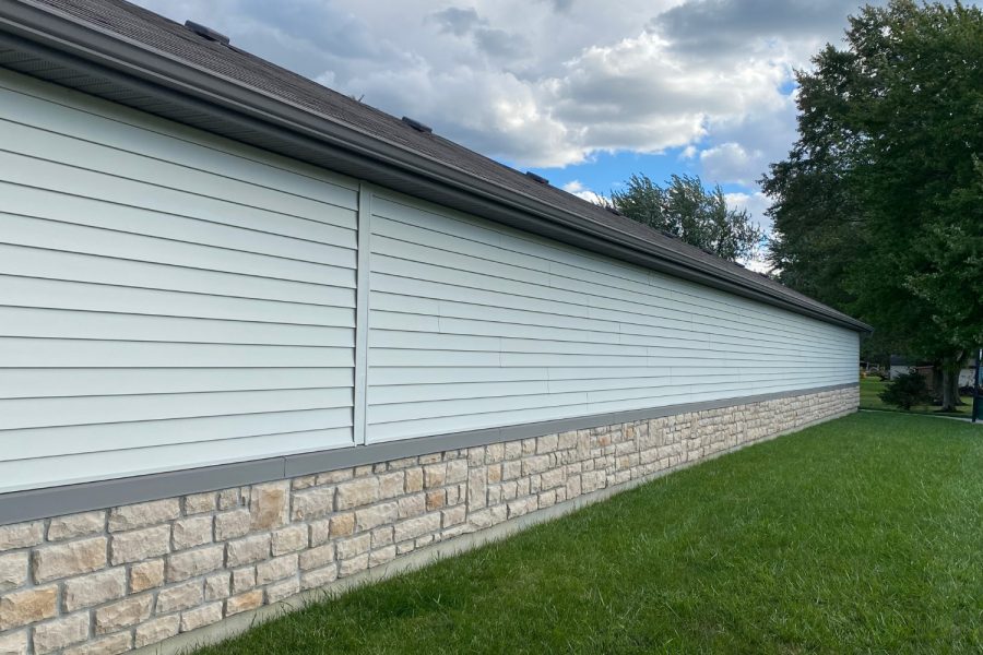 Emerson Park Apartments Exterior painting After side of a long building Preview Image 6