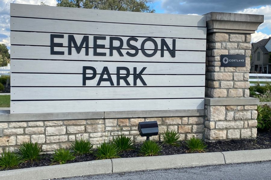 Emerson Park Apartments Exterior painting After front sign Preview Image 10