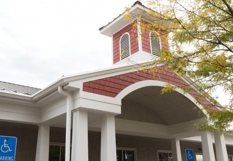 Siding and column painting