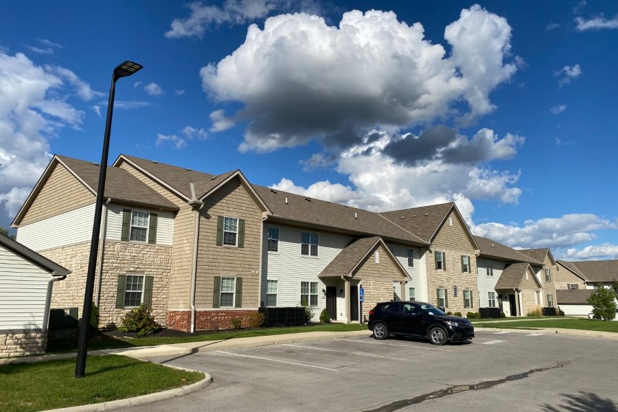 Emerson Park Apartments Exterior painting After wide angle of an apartment block Preview Image 12
