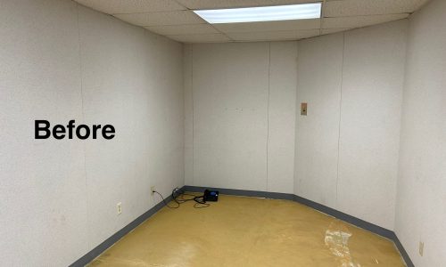 Modern Office Case Study Before Photo