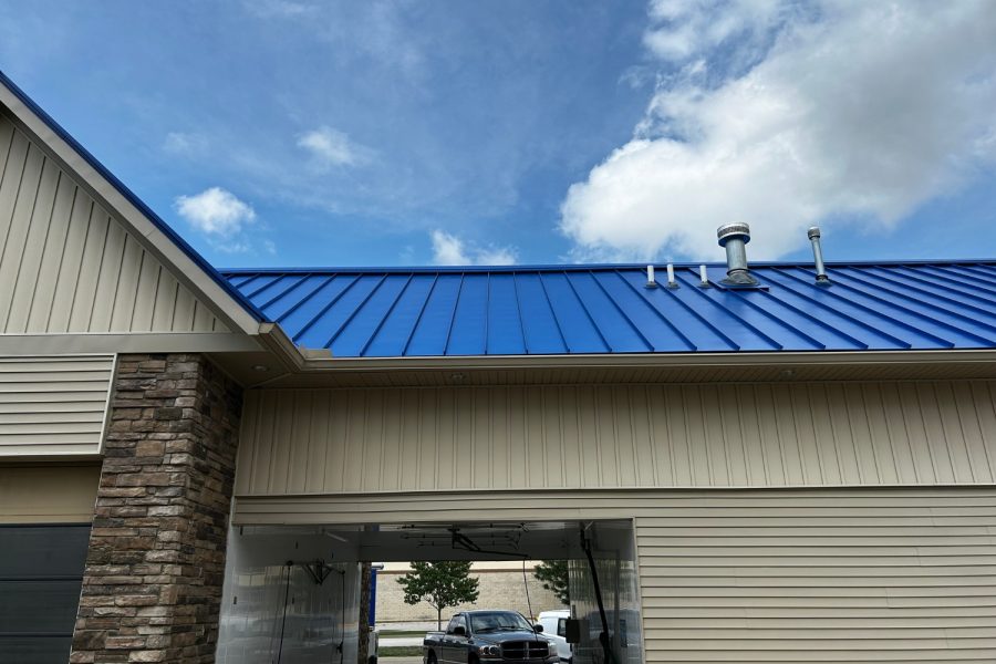 Rainforest car wash case study side of building Preview Image 4