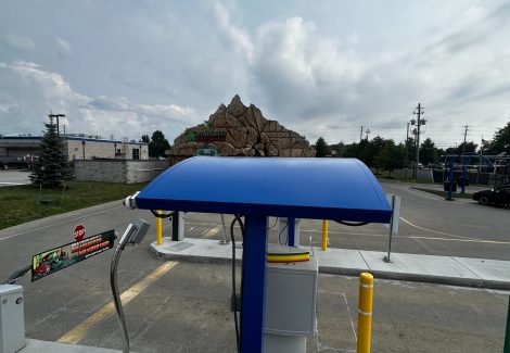 Rainforest car wash case study top of vacuum station