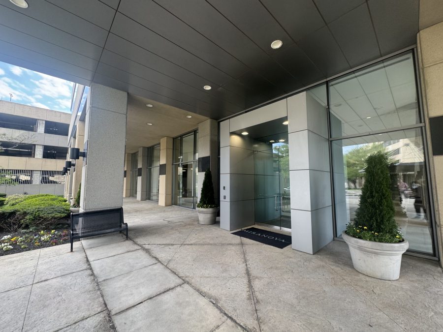 highrise building exterior entrance before paint update Preview Image 4