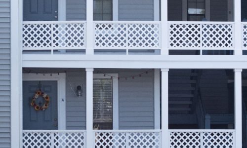 Updated Patio Fence & Railings