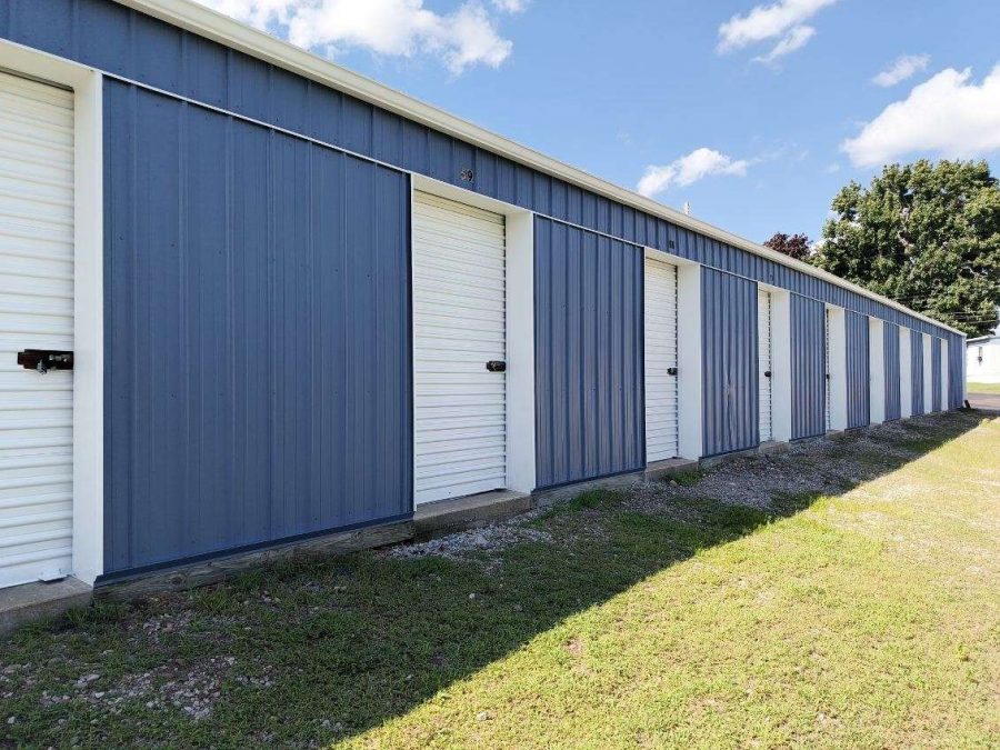 Exterior Storage Facility Painting side doors of storage unit Preview Image 3