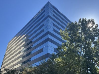 painted commercial building