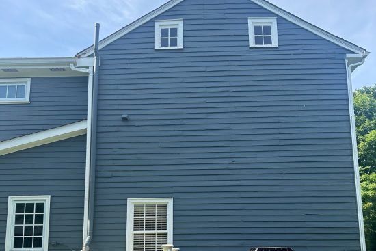 Westerville case study after photo side of house