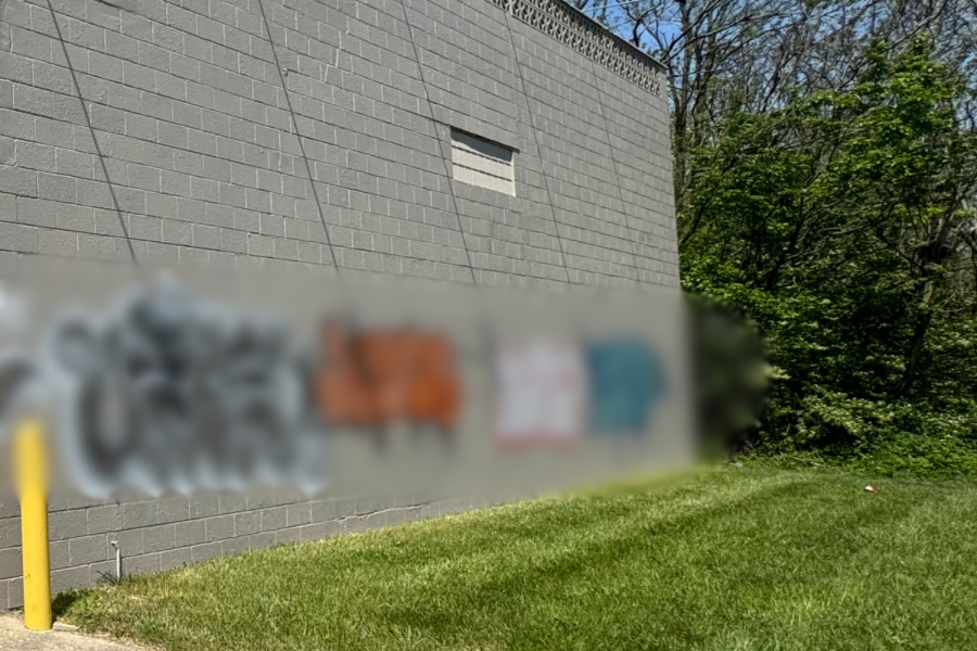 Columbus Graffiti Removal Case Study Side Wall Before Photo Preview Image 2