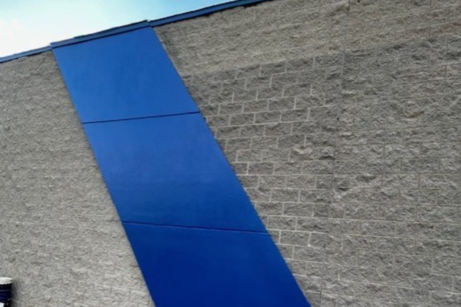 Rainforest car wash case study car wash building side up close Preview Image 2