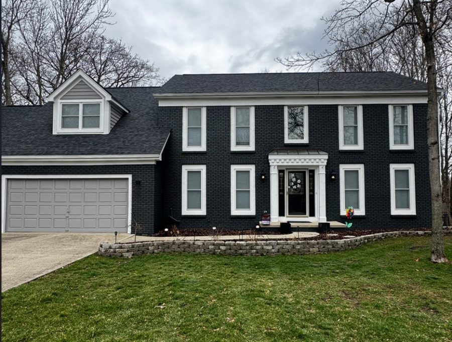 painted house exterior with white trim Preview Image 3