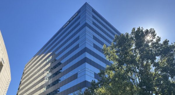 painted commercial building