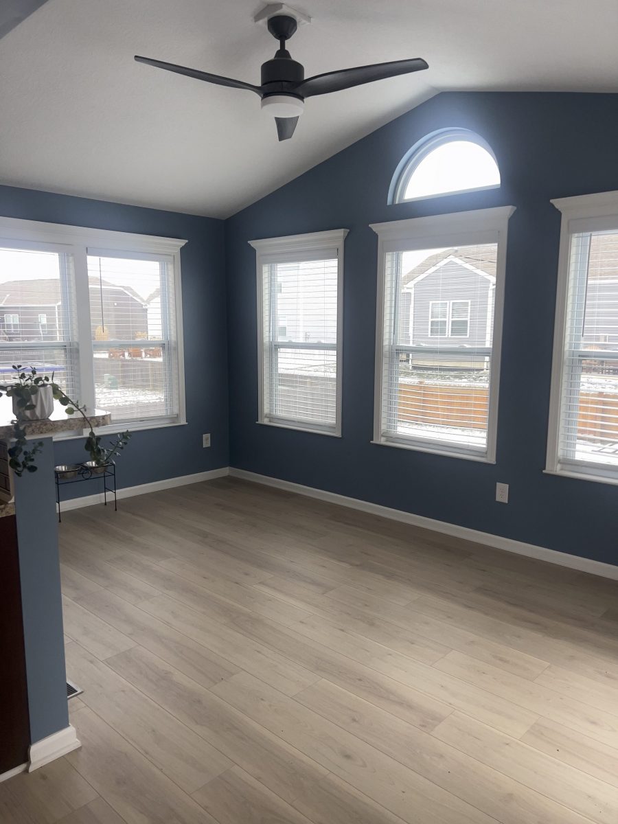 Johnstown interior makeover before photo of living room Preview Image 1