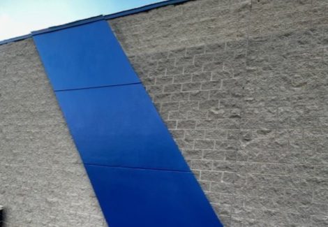 Rainforest car wash case study car wash building side up close