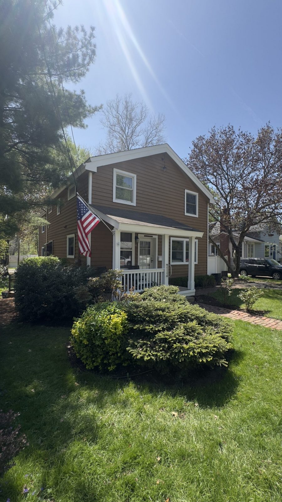 close up of painted house Preview Image 3