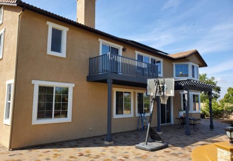 exterior painting project in Temecula Valley