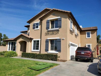 Exterior painting project in Temecula Valley