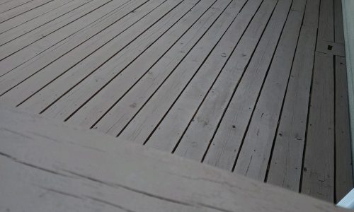 Deck Staining Project