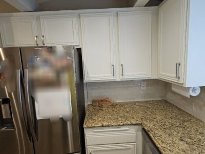 Cabinet Project in Corona after photo of corner