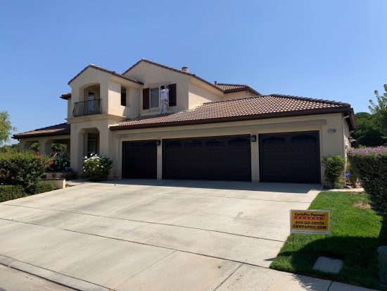 Corona Stucco Painting Project