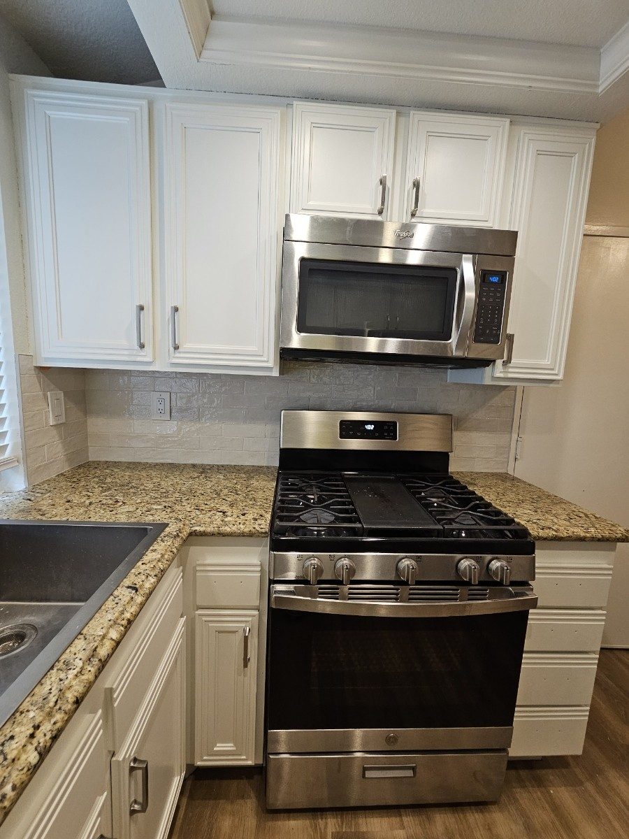 Cabinet Project in Corona after photo of stove area Preview Image 3