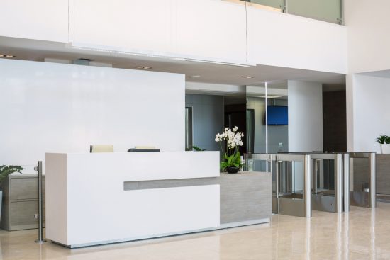 commercial building interior