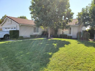 off-white exterior house painting