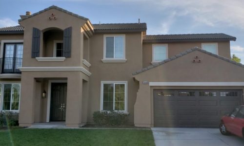 Full-Home Stucco Paint Project