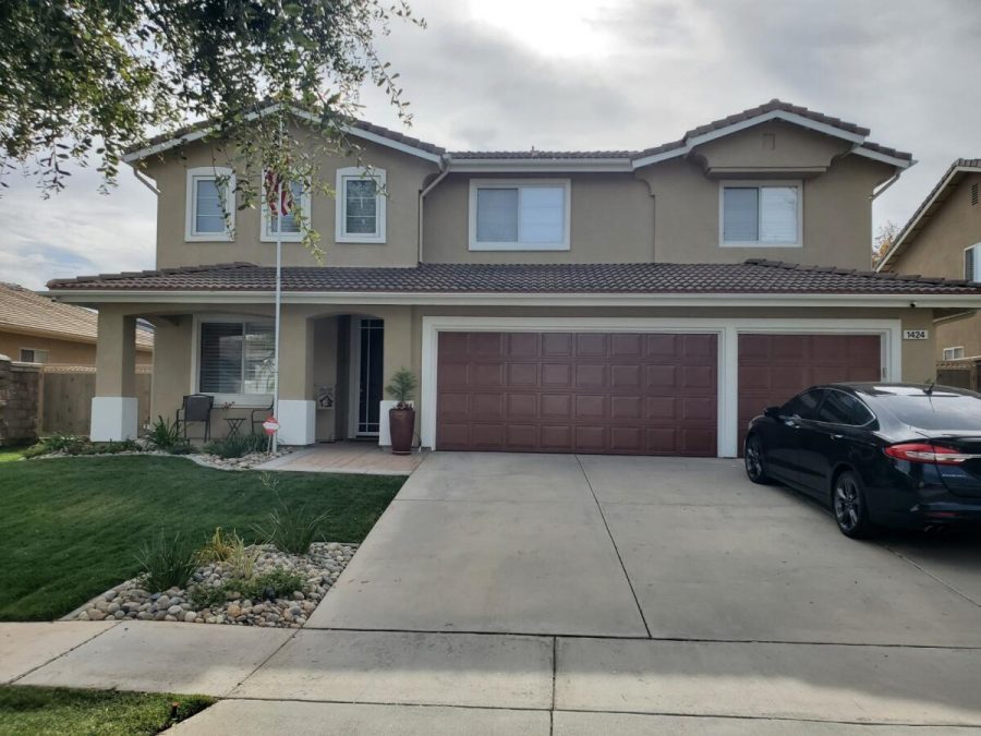 A house in corona after exterior painting by CertaPro of Corona, California. Preview Image 1