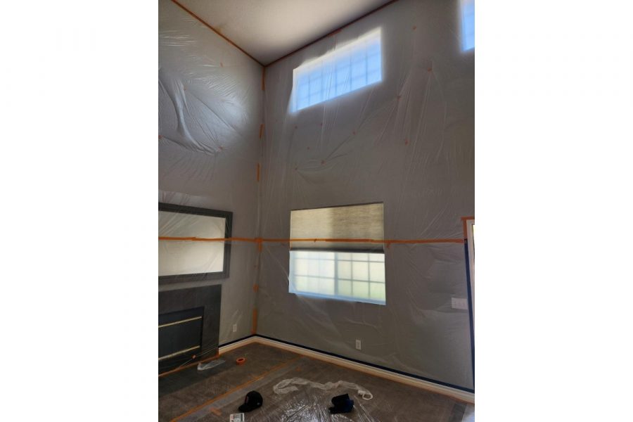 Corona Preparing to Paint Project living room area hard to reach areas wide angle Preview Image 4